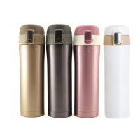 Autoseal West Loop Vacuum Insulated Stainless Steel Travel Mug With Easy Clean Lid, 15oz, Stainless Steel