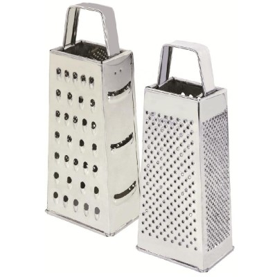 Hot Sale 4 Side 10-inch Cheese Coconut Cassava Grater With Arched Hollow Handle